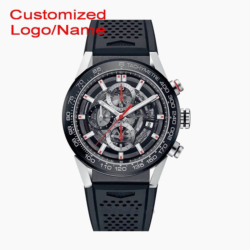 Luxury Watch Design - Customized Logo/Name VK63 Chronograph Quartz Watches