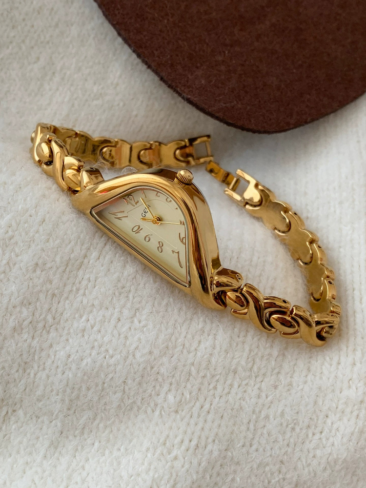 Luxury Watch Women - Light Luxury 22mm Gold Waterproof Quartz