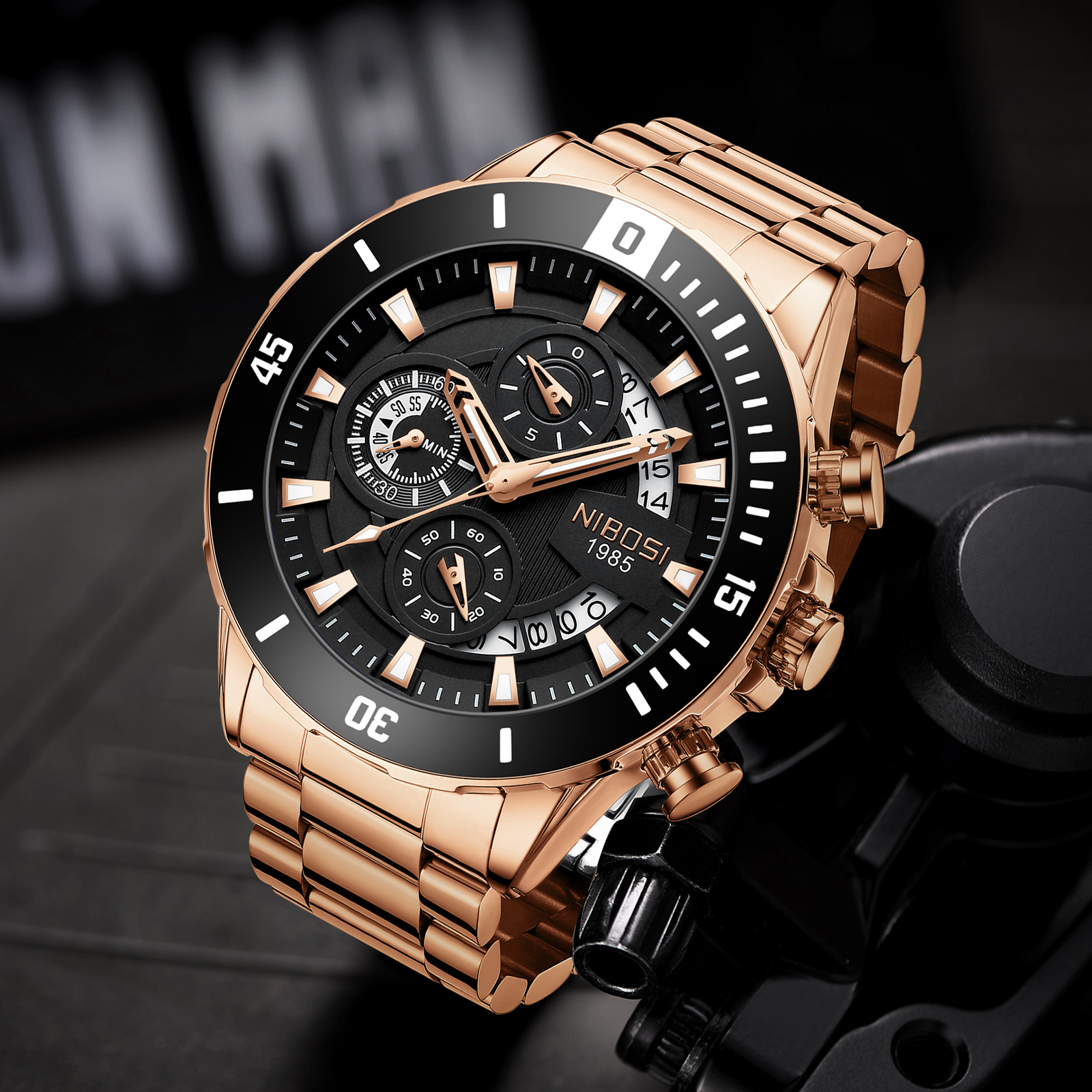 Luxury Watch Hand - NIBOSI New Men's Watches Top Brand