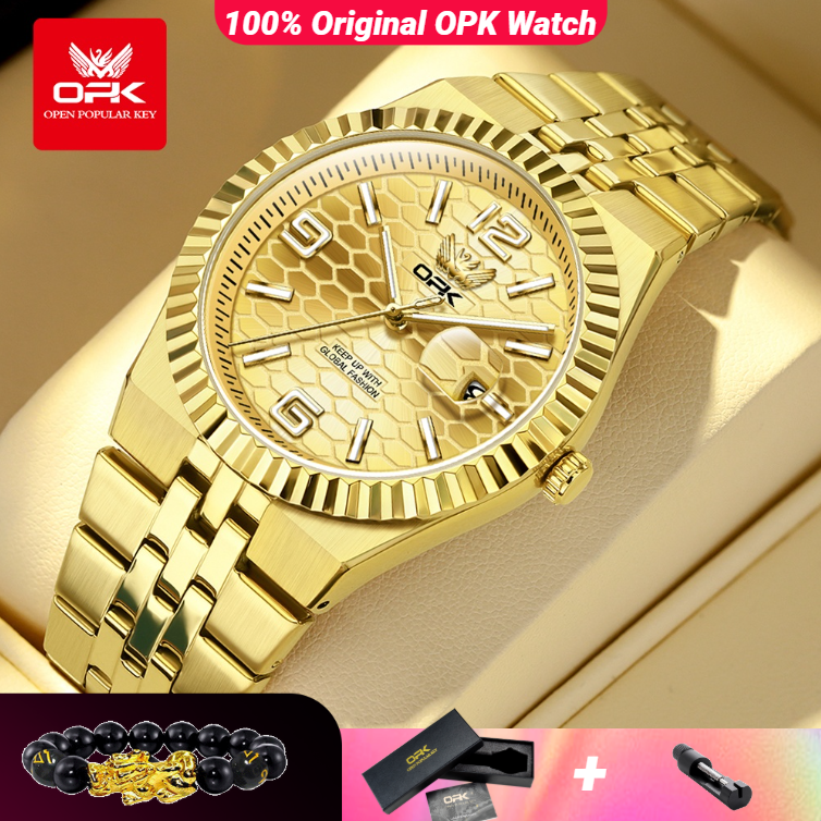 Luxury Watch Hand - OPK 8186 Business Men's Watch Stainless
