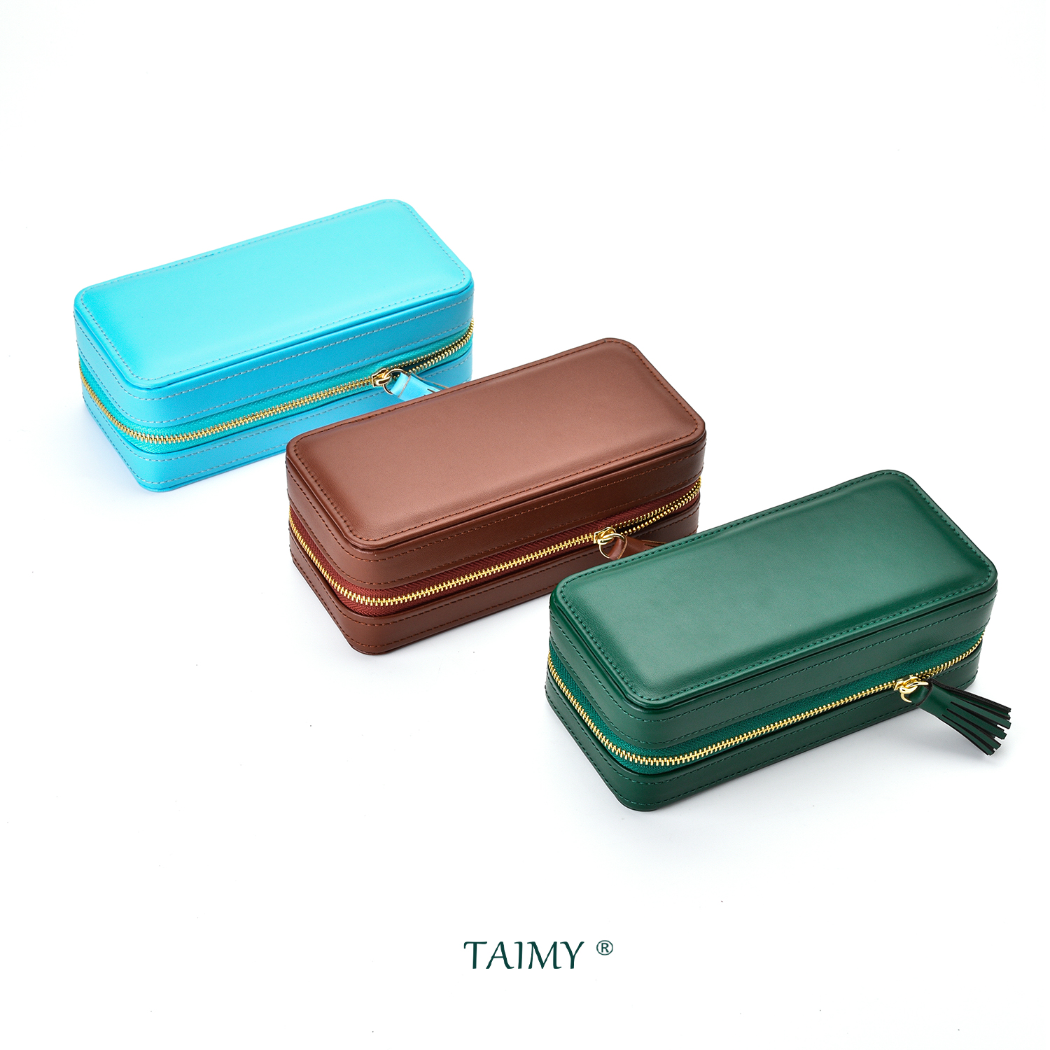 Luxury Pu Leather Jewelry Box  - Luxury Watch E Jewellery ulasan dan harga