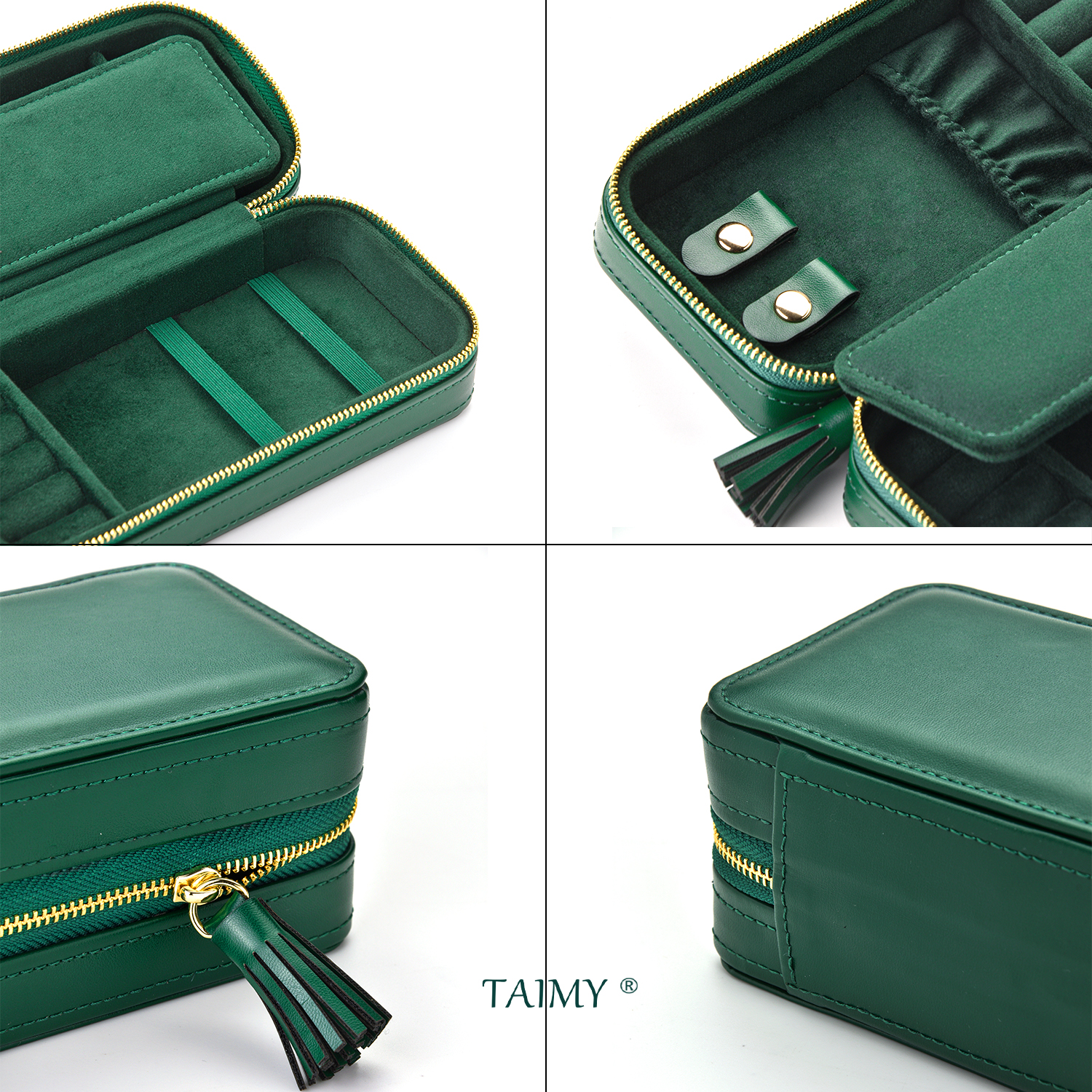 Luxury Pu Leather Jewelry Box  - Luxury Watch E Jewellery ulasan dan harga