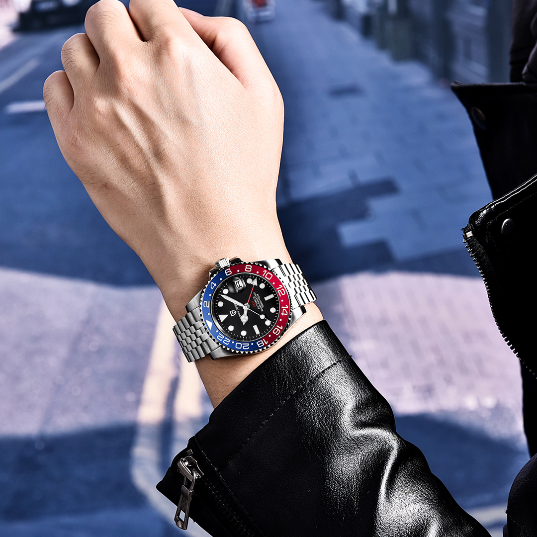 New PAGANI DESIGN GMT Watch Me - Luxury Watch Design ulasan dan harga