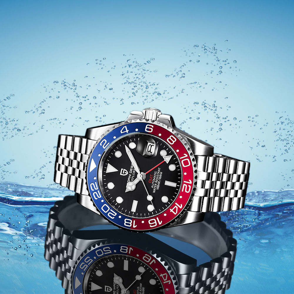 New PAGANI DESIGN GMT Watch Me - Luxury Watch Design ulasan dan harga