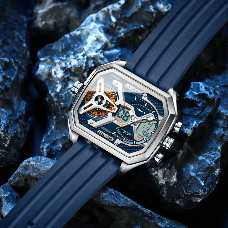 Men's multifunctional electron - Compass Watch Luxury ulasan dan harga