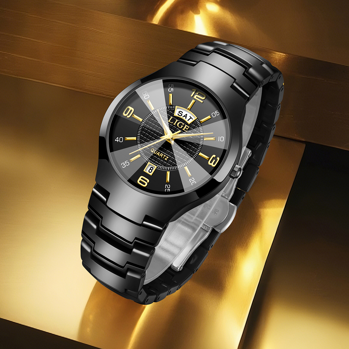 LIGE Fashion Elegant Women's W - Luxury Watch Women ulasan dan harga