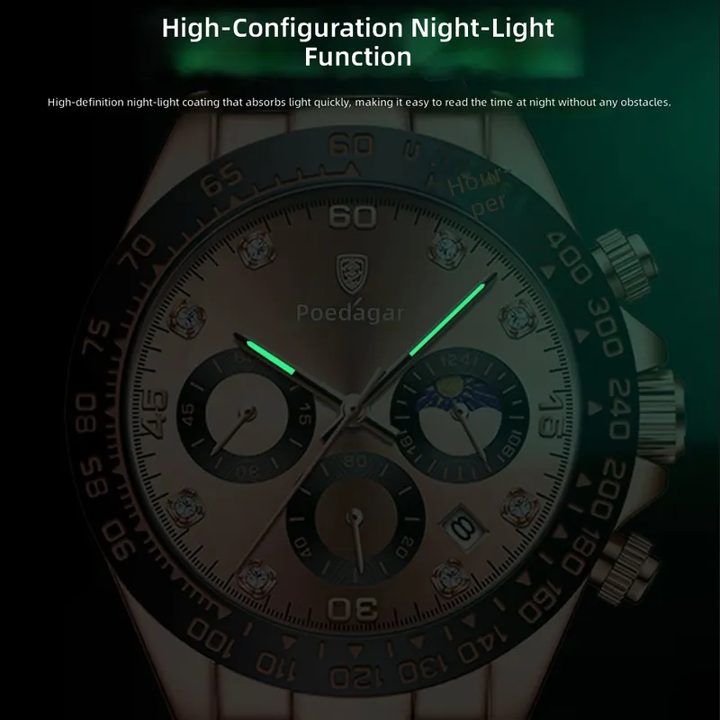 Men's multifunction silicone w - Compass Watch Luxury ulasan dan harga