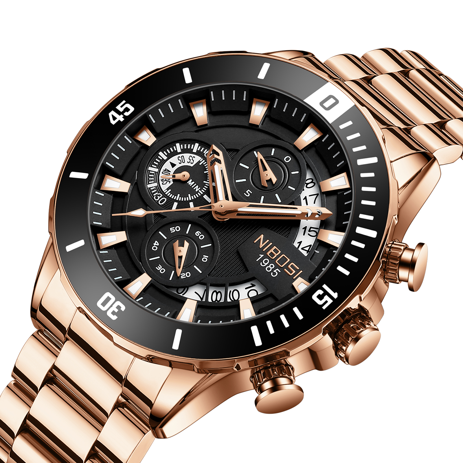 NIBOSI New Men's Watches Top B - Luxury Watch Hand ulasan dan harga