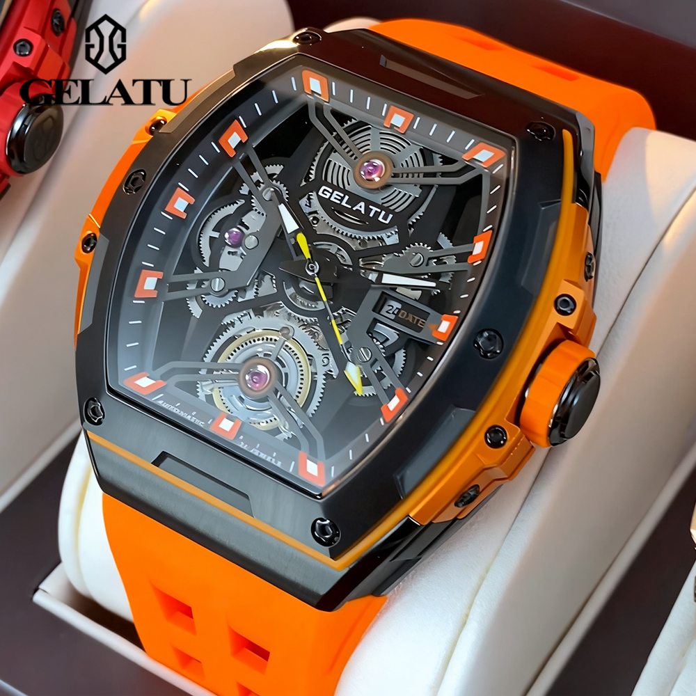 GELATU Men's Watches Trend Fas - Luxury Watch Hand ulasan dan harga