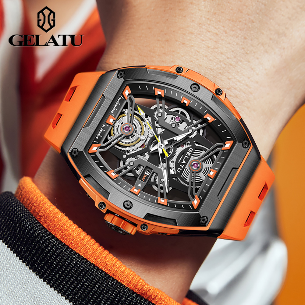 GELATU Men's Watches Trend Fas - Luxury Watch Hand ulasan dan harga