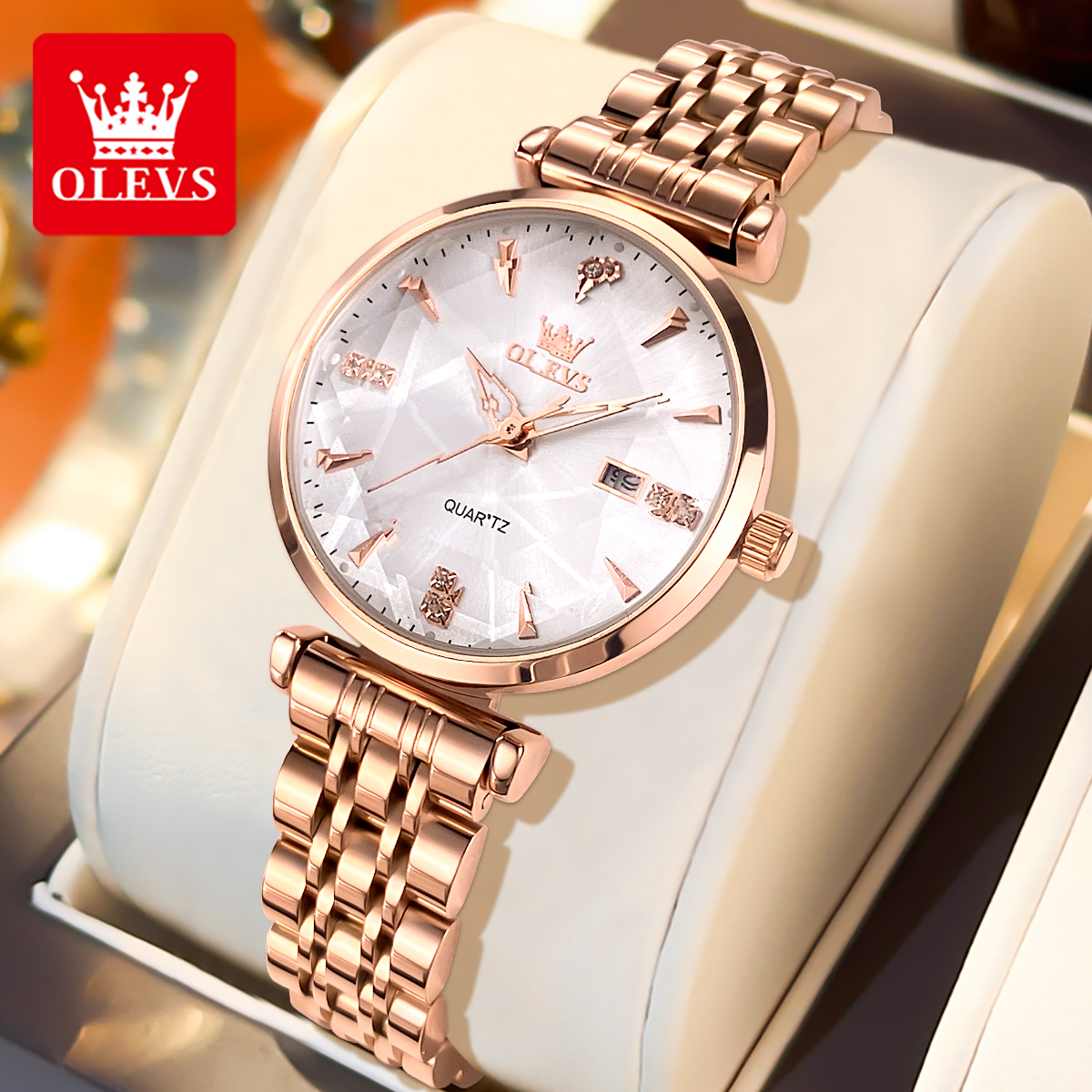 OLEVS 5536 Brand Beautiful Wom - Luxury Watch Women ulasan dan harga