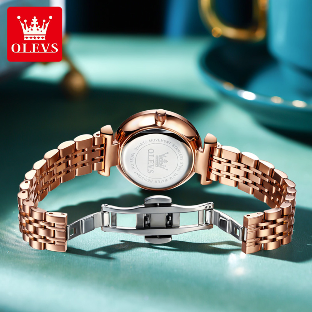 OLEVS 5536 Brand Beautiful Wom - Luxury Watch Women ulasan dan harga