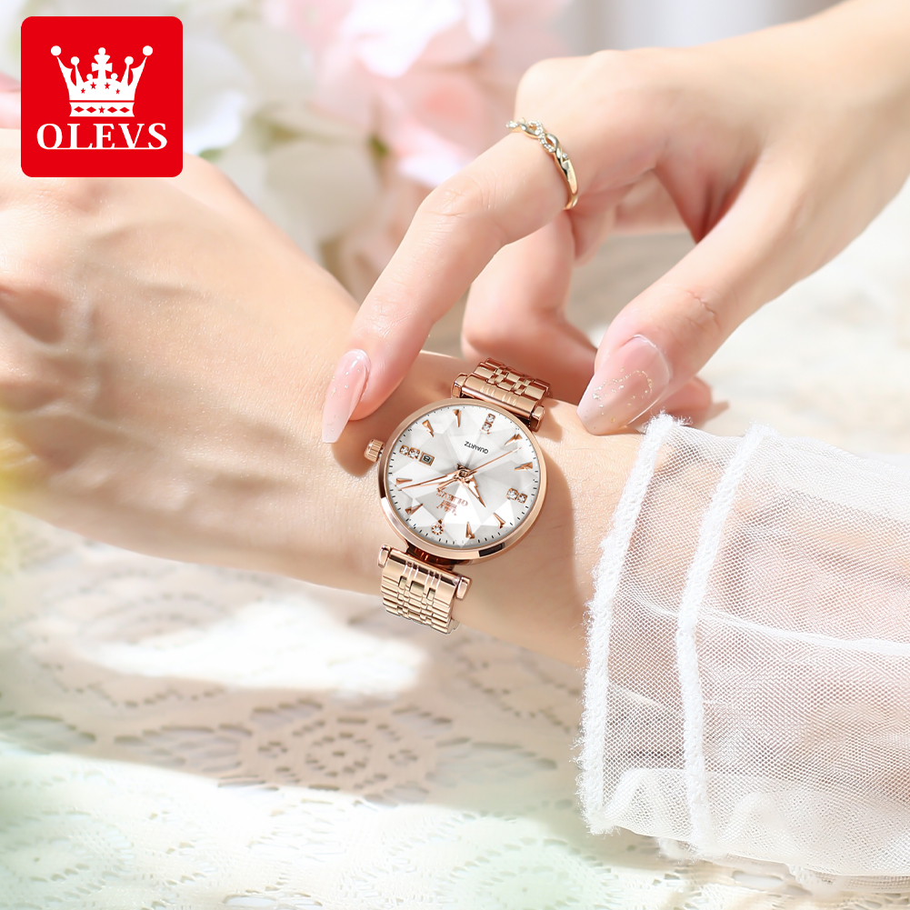 OLEVS 5536 Brand Beautiful Wom - Luxury Watch Women ulasan dan harga