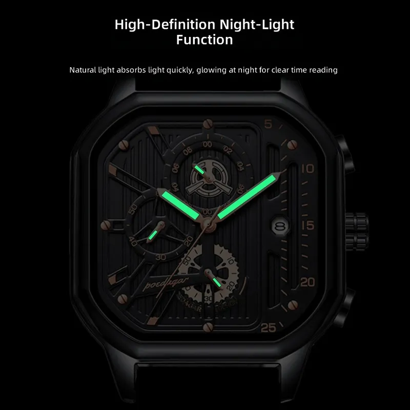 Trendy men's quartz sports wat - Compass Watch Luxury ulasan dan harga