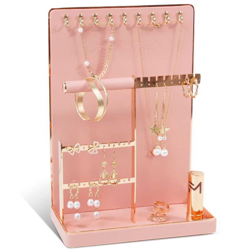 Leather Jewelry Display Stand  - Luxury Watch E Jewellery ulasan dan harga