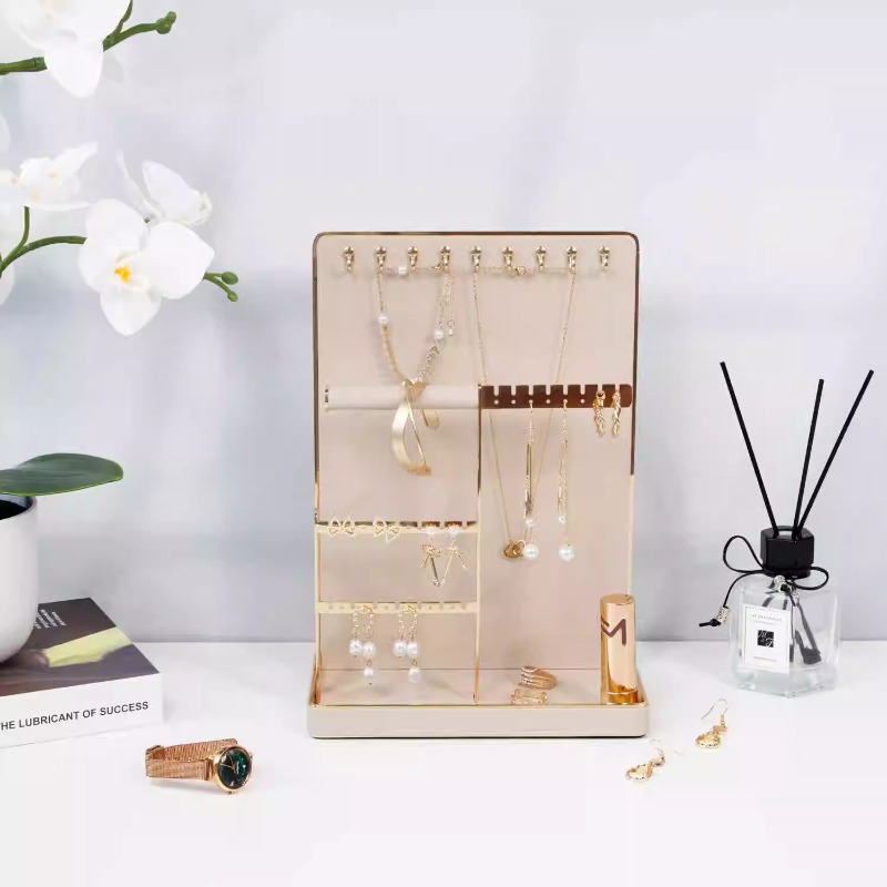 Leather Jewelry Display Stand  - Luxury Watch E Jewellery ulasan dan harga