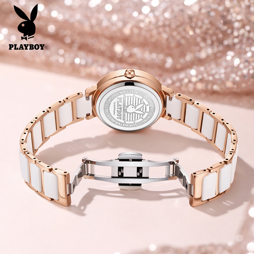 PLAYBOY 3128 Brand original au - Luxury Watch Women ulasan dan harga