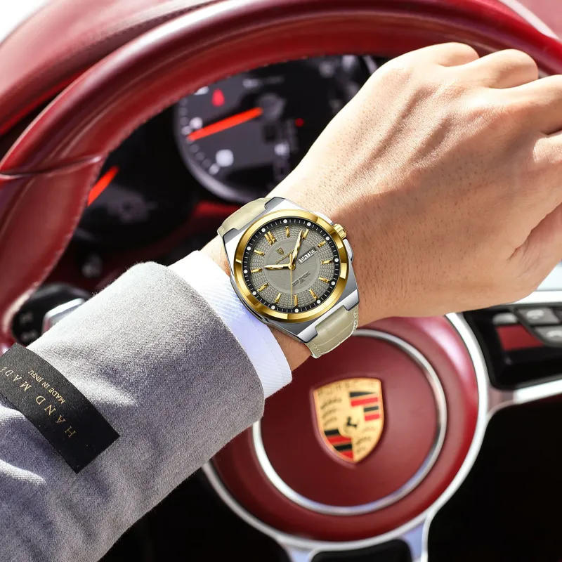 Men's quartz watch waterproof  - Compass Watch Luxury ulasan dan harga