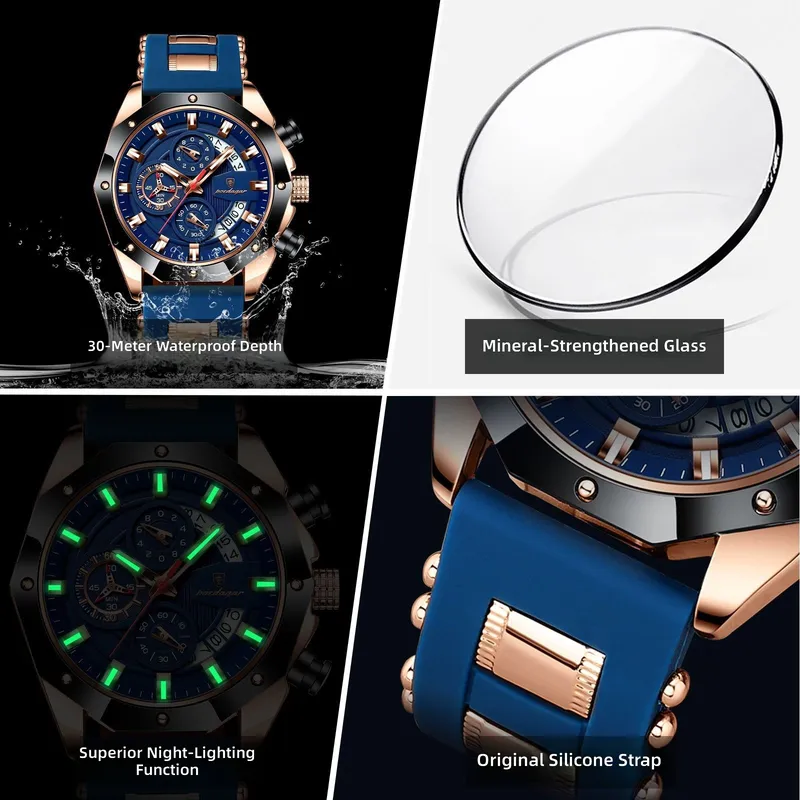 Multi-functional quartz sports - Compass Watch Luxury ulasan dan harga