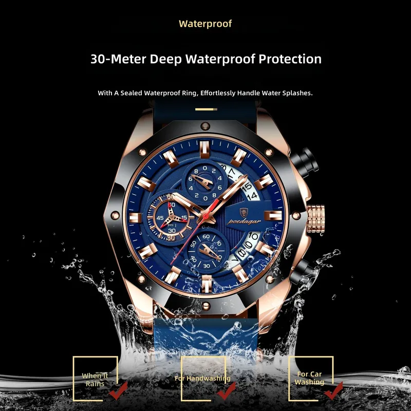 Multi-functional quartz sports - Compass Watch Luxury ulasan dan harga