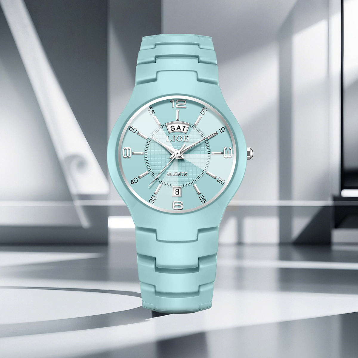 LIGE Luxury Elegant Quartz Wom - Luxury Watch Women ulasan dan harga