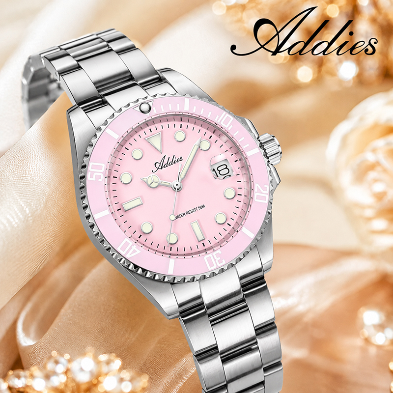 ADDIES 36mm 50m Waterproof Wom - Luxury Watch Hand ulasan dan harga