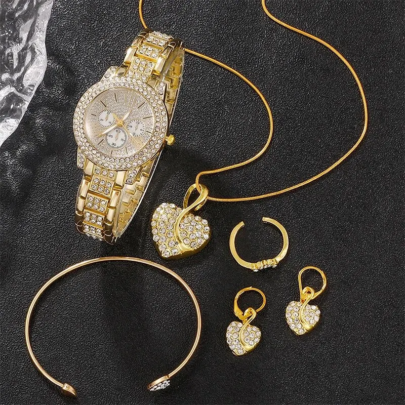 Women's Quartz Watch Gold Luxu - Luxury Watch Women ulasan dan harga