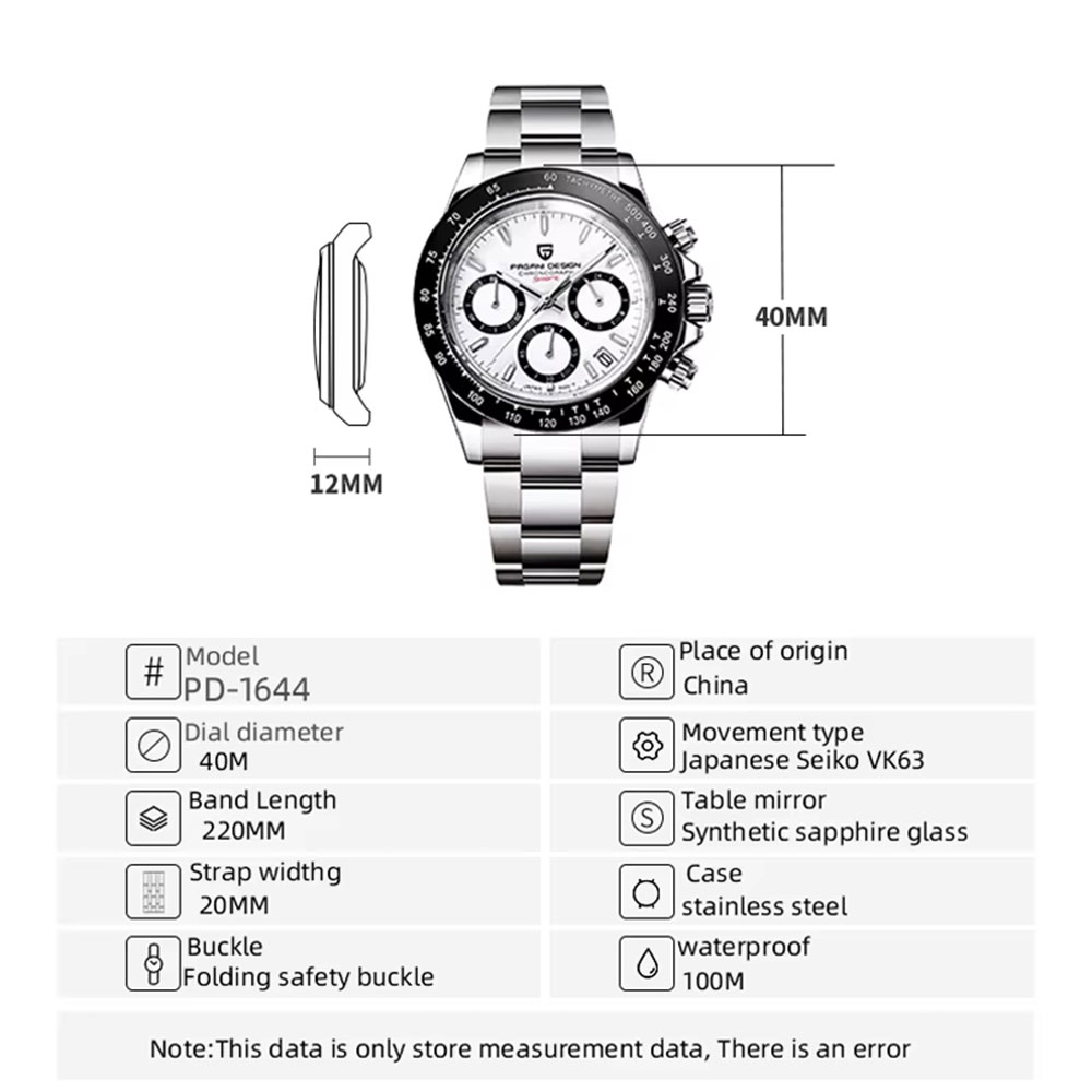 PAGANI DESIGN Top Men Business - Luxury Watch Design ulasan dan harga