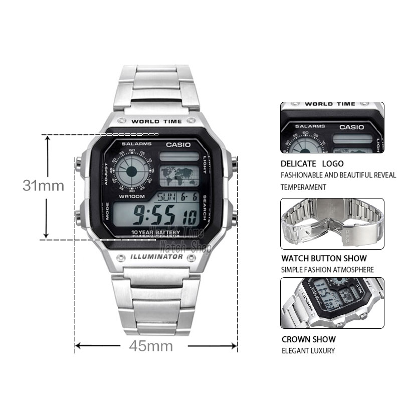 Casio watch Explosion watch me - Luxury Watch Casio ulasan dan harga