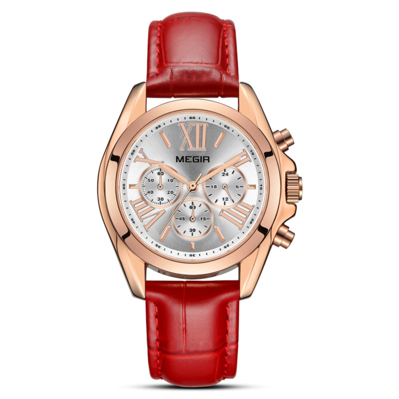 MEGIR New Luxury Leather Watch - Luxury Watch Women ulasan dan harga