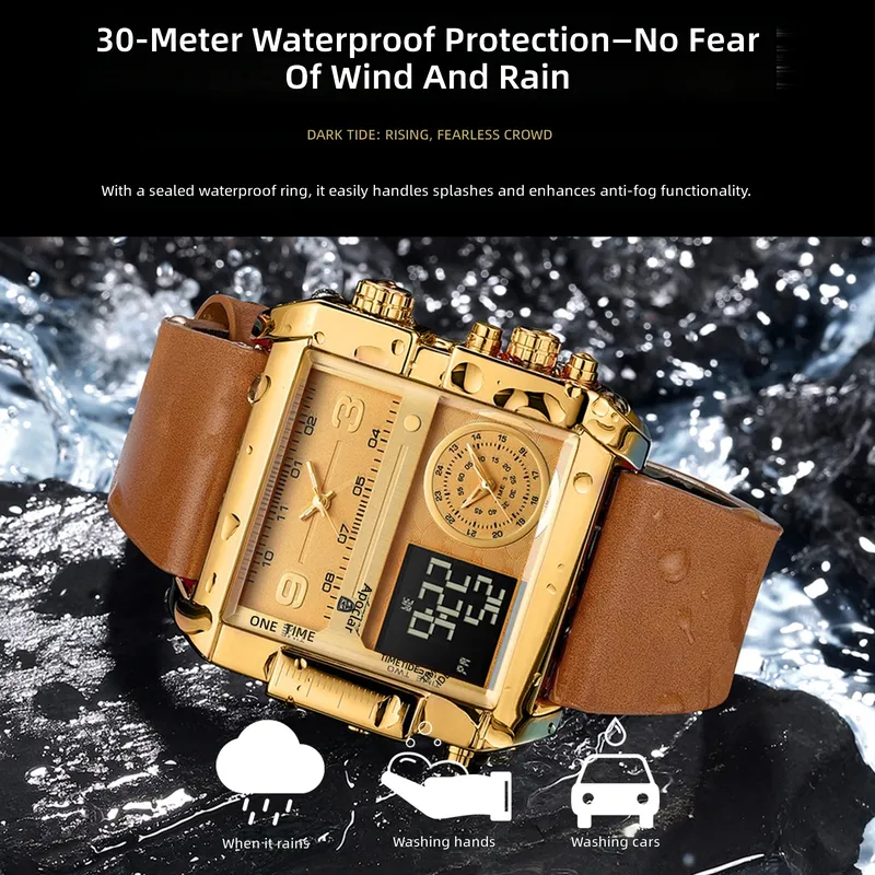 Fashionable quartz watch with  - Compass Watch Luxury ulasan dan harga