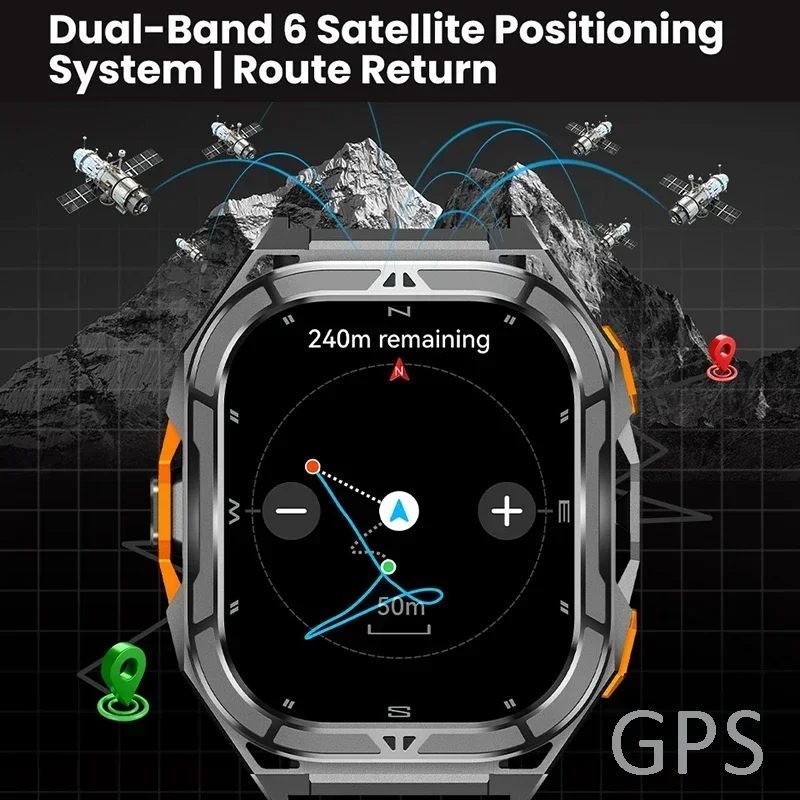 Luxury AMOLED Smartwatch Real  - Luxury Watch On Wrist ulasan dan harga