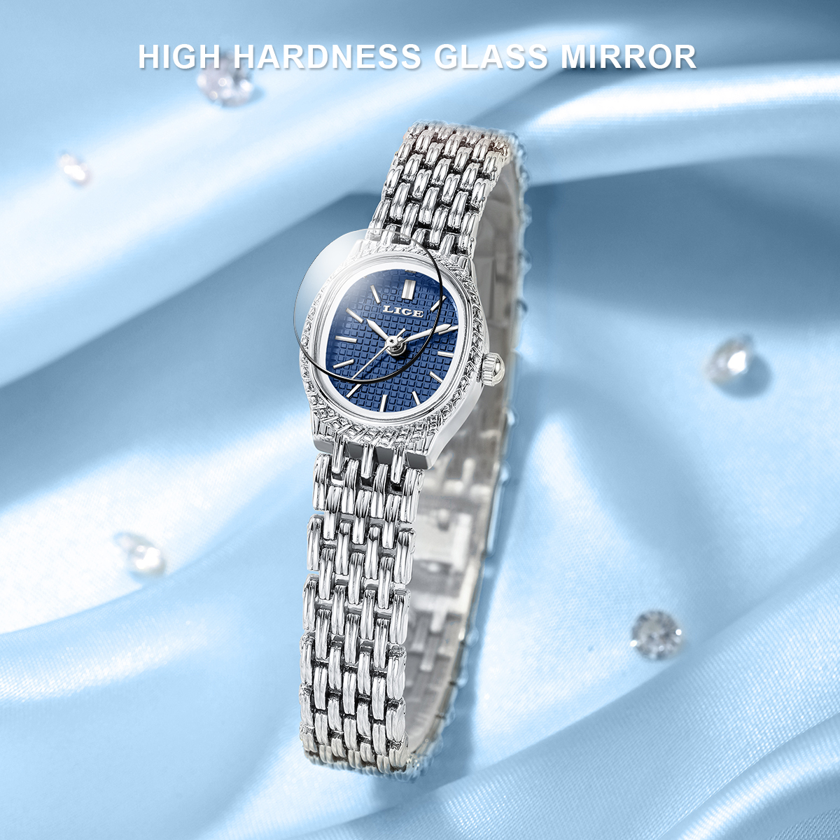 LIGE Fashion Elegant Quartz Wo - Luxury Watch Women ulasan dan harga